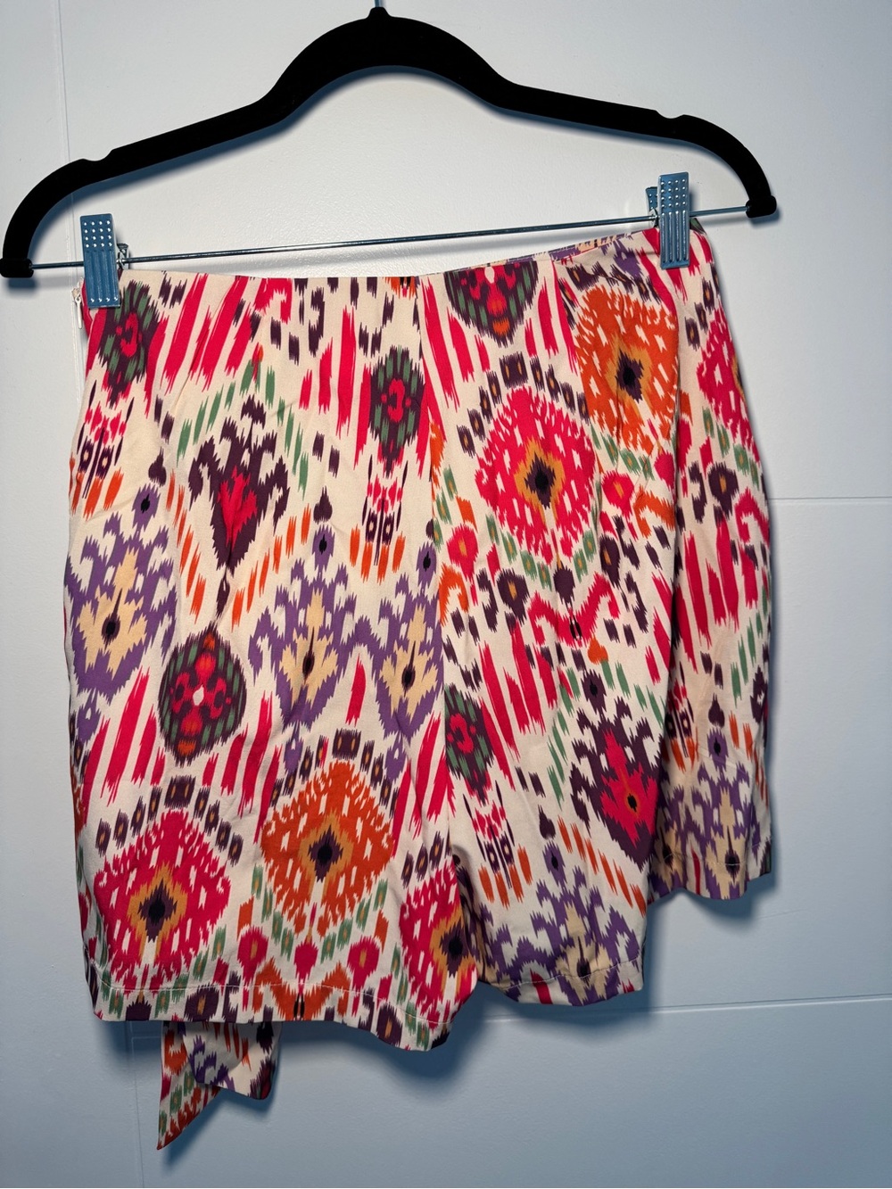 Colorful Wrap Skort - Multicolor - Picture 2 of 2